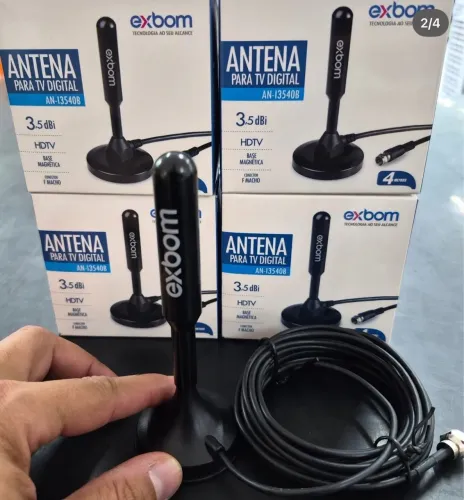 ANTENA P/TV DIGITAL HDTV 4M REF: AN-13540B
