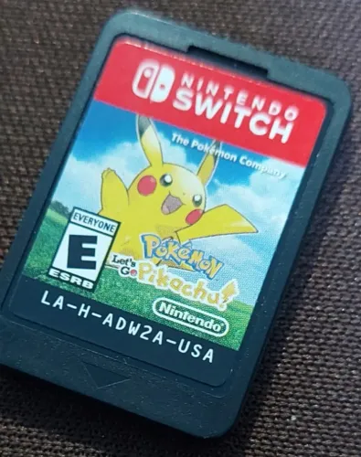 Pokémon lets go Pikachu Nintendo Switch