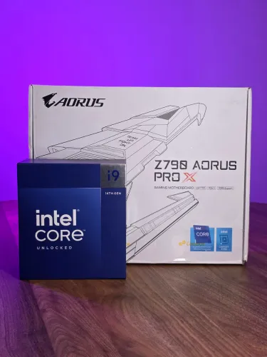 Kit I9 14900K + Z790 Aorus Pro X