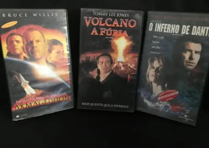 VHS ? Armageddon- Inferno de Dante e Volcano a fúria