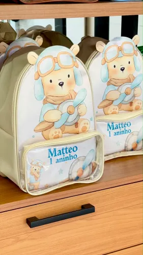 mochila personalizada brindes