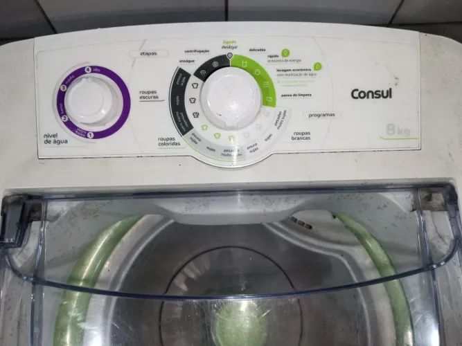 Máquina de lavar Consul 8 kl (PARA SAIR RÁPIDO POIS ESTA ENCOSTADA)