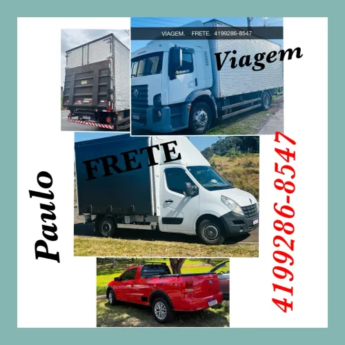 Viagem & Frete((((((99286.8547)))) WhatsApp para orçamento