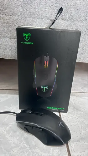 KIT MOUSE E TECLADO MECÂNICO T-DAGGER + HEADSET EDIFER 7.1