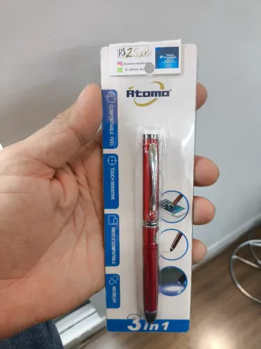 Caneta touch 3 em 1 