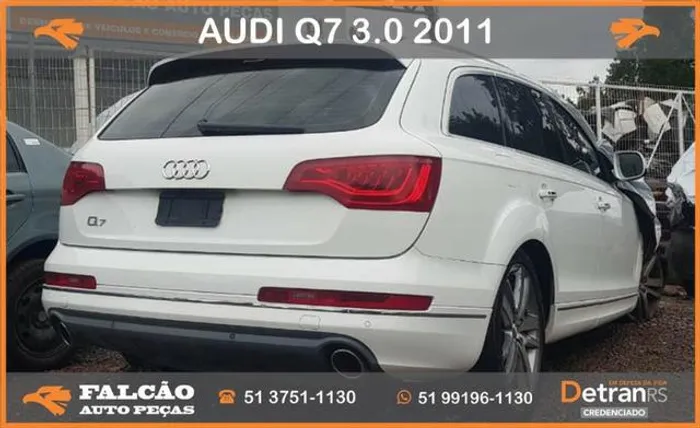 Em peças audi q7 3.0 2011 sucata