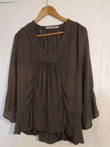 Blusa verde militar