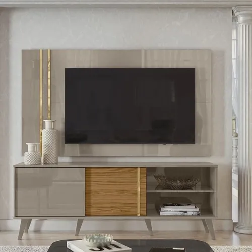 Sala combo rack painel pra t.v 65"