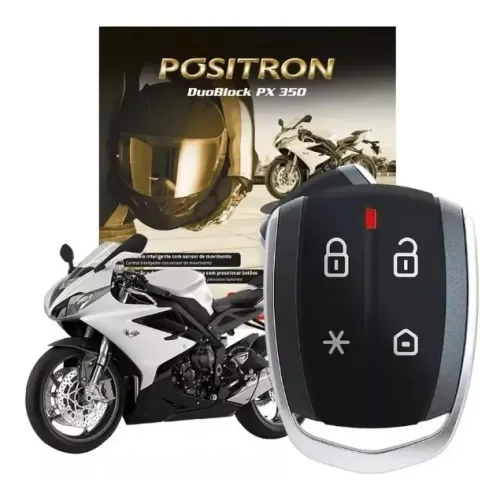  Alarme Positron Moto Universal -  Duoblock Px G8 350
