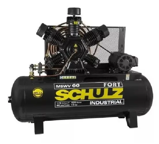 Compressor Fort Mswv 60/425 - 60 Pcm 425 Litros 15 Hp