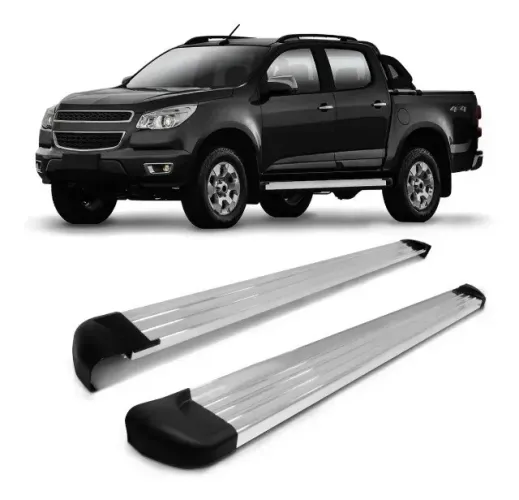 Estribo S10 Cabine Dupla Cek 2013 à 2020 Alumínio Anodizado