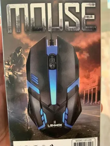 Mouse Gamer Com Fio Rgb