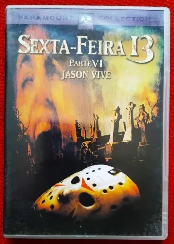 Lote DVD Sexta Feira 13 parte 6 (midia em bom estado)