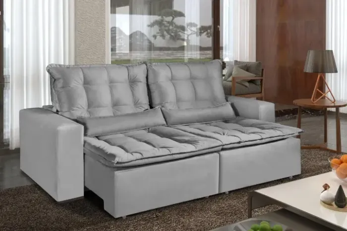 Sofá Retrátil e Reclinável MA7129