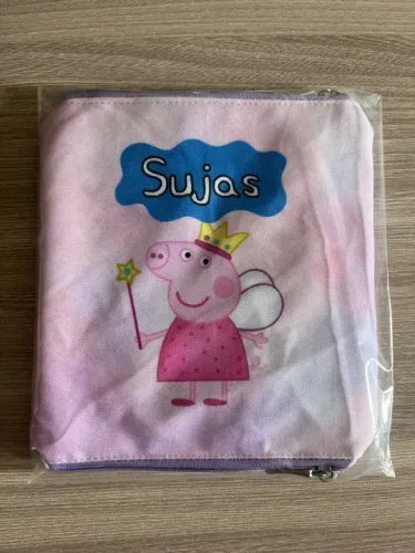 Necessaire Peppa Pig Nova Limpas e Sujas