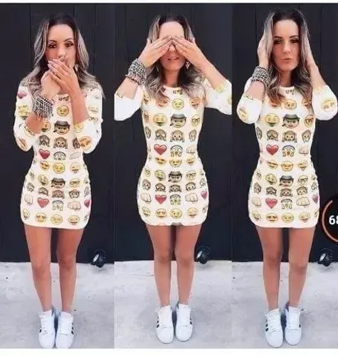 Vestido emotions (tamanho M)