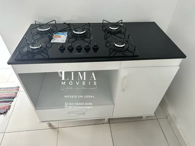 Balcão + Cooktop 