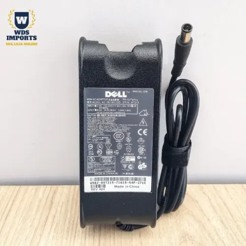 Fonte Notebook Compatível Dell 65W 19.5V 3,34A