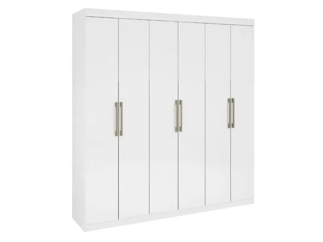 Guarda-Roupa Sergipe  6 portas e 4 gavetas l65