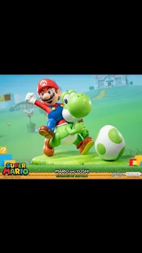Super Mario e Yoshi Exclusivo First 4 Figures