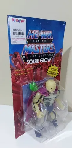 Action Figure Scare Glow He-man 1° edição masters of the universe 16cm original