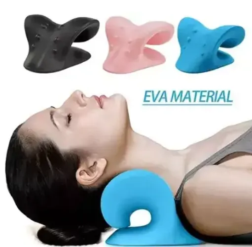 Travesseiro Massageador Pescoço Auxílio Postura z805