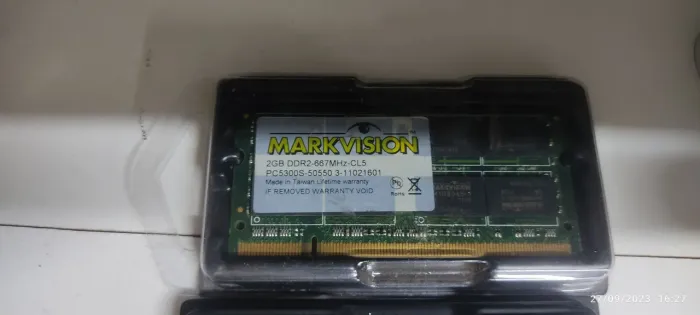 Memória DDR 2 de 2GB originais