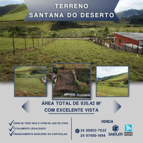 Terreno em Santana do Deserto MG