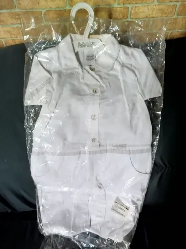 Macacão para Bebê - Branco Novo