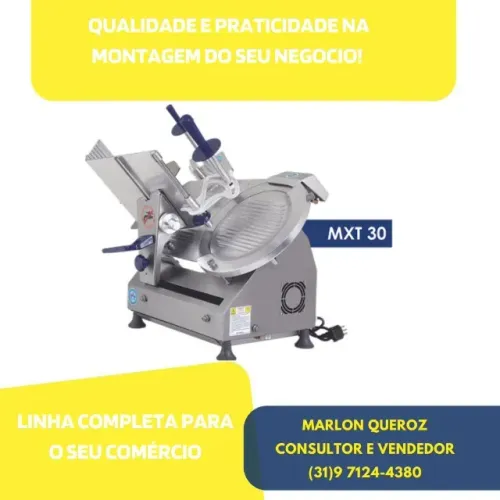 Cortador de Frios Lamina 30 Gural Novo