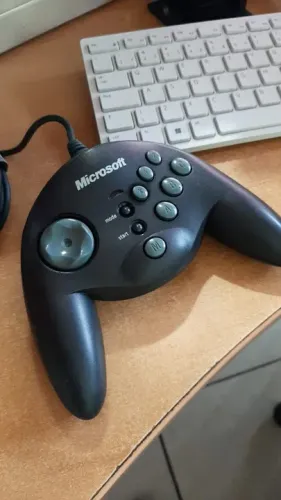 Joystic Sidewinder Gamepad - raridade 1995, 100% funcional