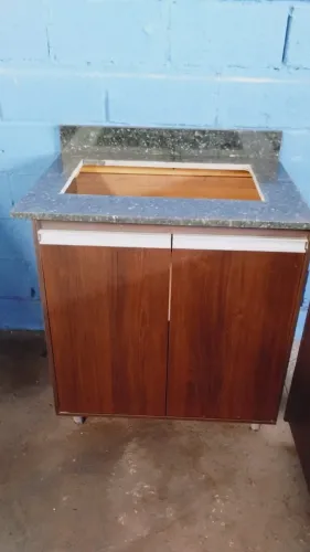 bancada para coktop