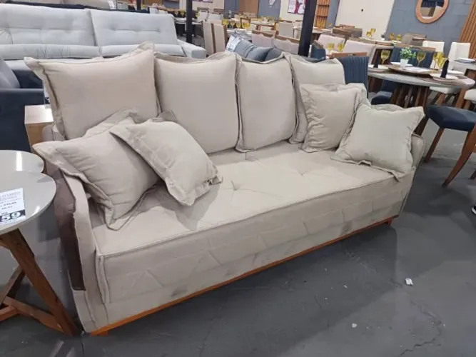 Sofá Vicam 03   2,00 cm Pronta Entrega 