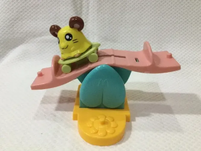 Hamtaro A Corda Com Movimento Mc Donald's Japão Ano 2004