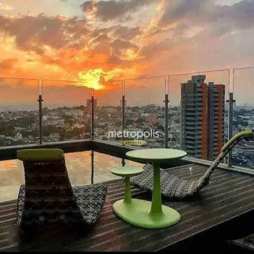 Cobertura à venda, 460 m² por R$ 7.148.000,00 - Jardim - Santo André/SP