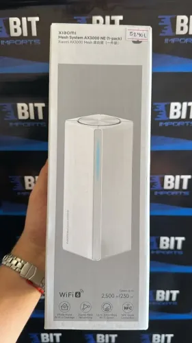 ROTEADOR XIAOMI AX3000 | com NFC | 5GHz / Wi-Fi 6 | NOVO LACRADO | ORIGINAL