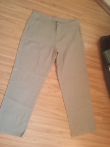 Calça feminina bege 44