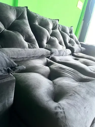 Sofá retratil e reclinável com 2,70 de largura temos loja física 