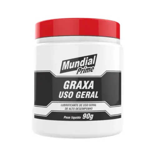 Graxa Uso Geral Preta 90G - Mundial Prime