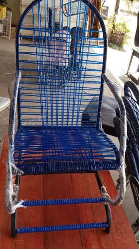 Poltrona de Balanço Azul
