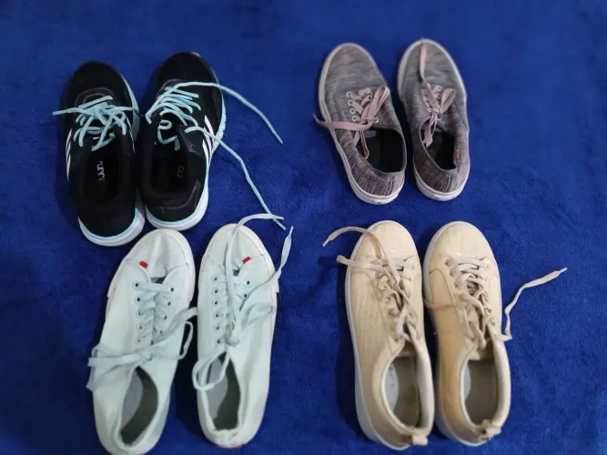 4 tênis várias marcas 