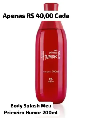 Body Splash Meu Primeiro Humor 200ml - R$ 40,00