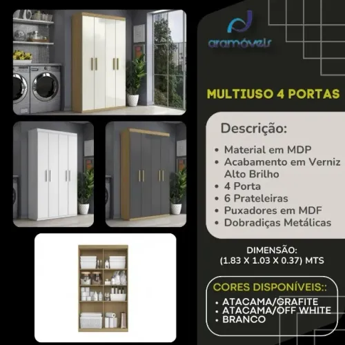 Multiuso 4 Portas Novo