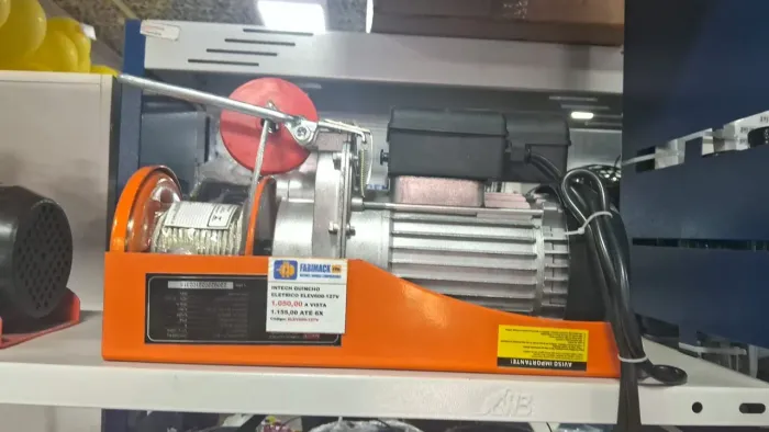 Guincho Elétrico Elev600 - 127/220V 600KG