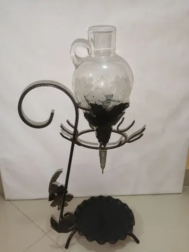 Decanter europeu para vinho vintage 