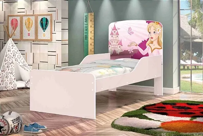 Cama infantil Rosa