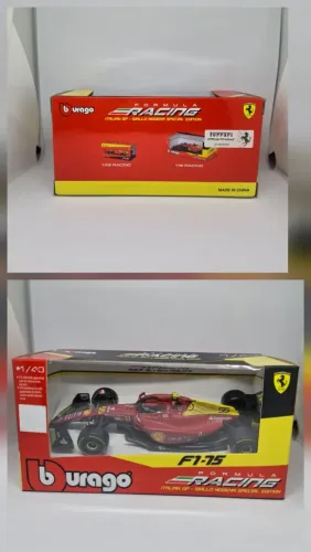 Miniatura carro de fórmula 1 proginal burago