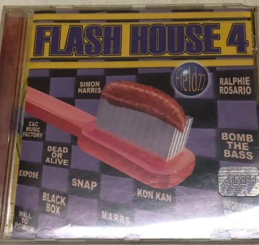 CD Flash House 4 - CD (Compilation), 1999 raridade