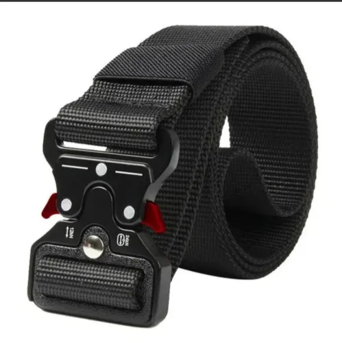 Cinto Tático Militar Nylon - Resistente e Ajustável