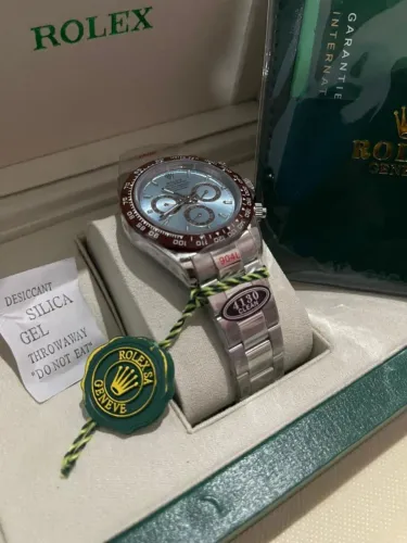 Rolex Daytona visor azul automático linha Premium AAA+suíço 